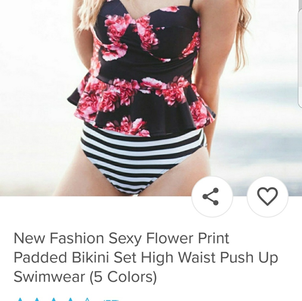 2 pc swimsuit - never been used